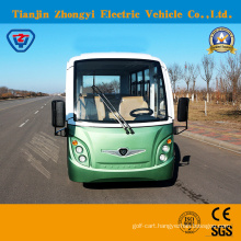 Zhongyi Brand 11 Seats High Quality Battery Powered Electric Sightseeing Car with Ce and SGS Certification